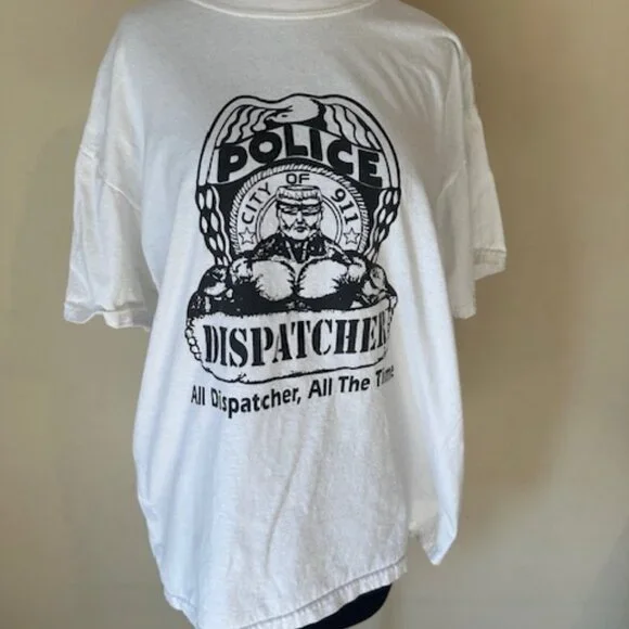 Police Dispatcher Graphic T-Shirt 8537 - Picture 1 of 9